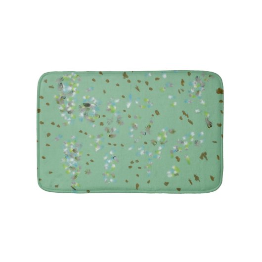 Tapis De Bain Mat de bain d'oiseaux forestiers (Devant)