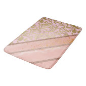 Tapis De Bain Mat de bain d'or rose (Angle)