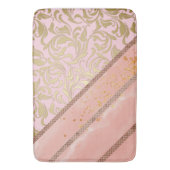 Tapis De Bain Mat de bain d'or rose (devant Vertical)