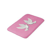 Tapis De Bain Mat de bain Doses Blanches (Angle)