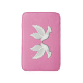 Tapis De Bain Mat de bain Doses Blanches (Devant (Vertical))