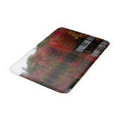Tapis De Bain Mat de bain du feuillage d'automne (Angle)