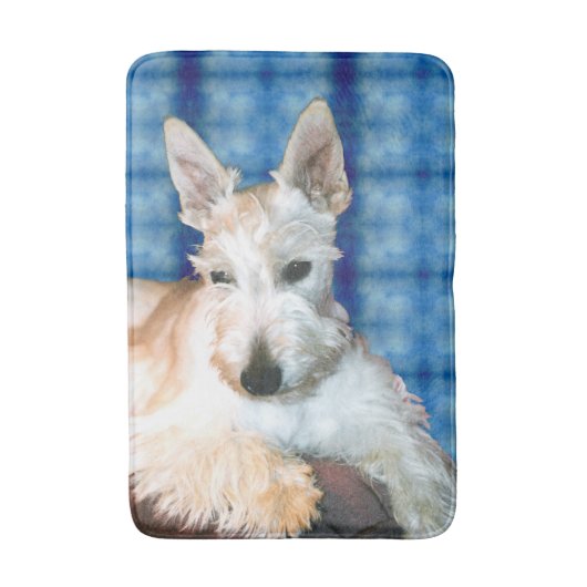 Tapis De Bain Mat de bain écossais à roue (Devant (Vertical))