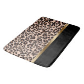 Tapis De Bain Mat de bain Empreinte de léopard (Angle)