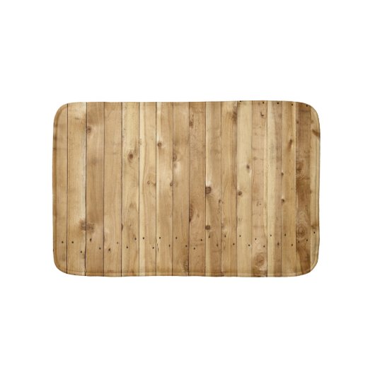 Tapis De Bain Mat de bain en bois (Devant)