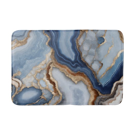 Tapis De Bain Mat de bain en marbre d'Agate (Devant)