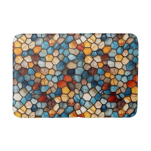 Tapis De Bain Mat de bain en mosaïque (Devant)