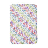 Tapis De Bain Mat de bain - Étoiles colorées (Devant (Vertical))