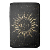 Tapis De Bain Mat de bain - Étoiles de la lune de soleil (devant Vertical)