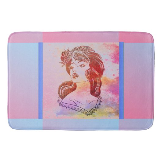 Tapis De Bain Mat de bain femme (Devant)