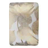 Tapis De Bain Mat de bain feuille or (devant Vertical)