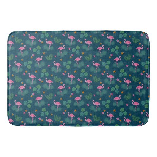 Tapis De Bain Mat de bain Flamant rose (Devant)
