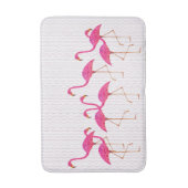 Tapis De Bain Mat de bain Flamants roses roses (Devant (Vertical))
