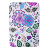 Tapis De Bain Mat de bain/Floral (devant Vertical)