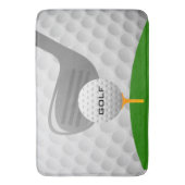 Tapis De Bain Mat de bain Golfing Design (devant Vertical)