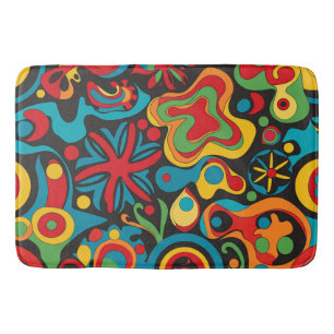 Tapis De Bain Mat de bain hippie