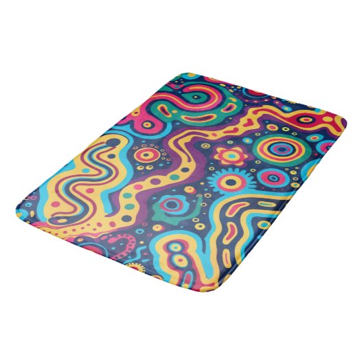 Tapis De Bain Mat de bain hippie (Angle)