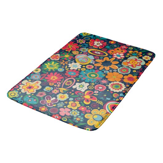 Tapis De Bain Mat de bain hippie (Angle)