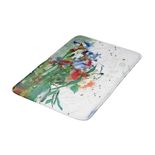 Tapis De Bain Mat de bain Irises (Angle)