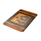 Tapis De Bain Mat de bain Kokopelli Sud-Ouest (Angle)