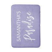 Tapis De Bain Mat de bain lavande moderne (Devant (Vertical))