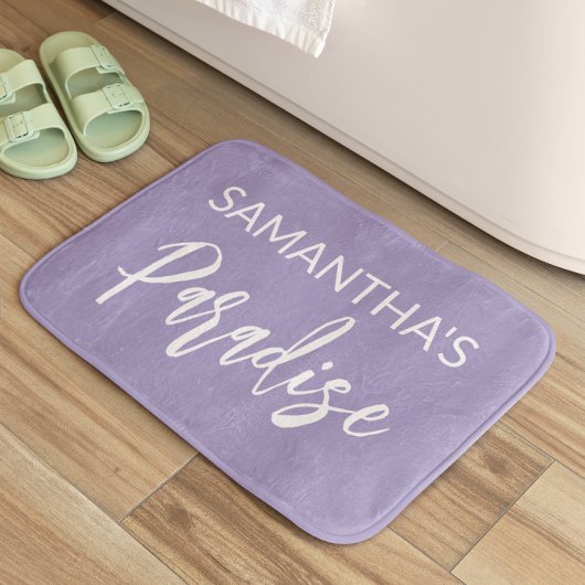 Tapis De Bain Mat de bain lavande moderne