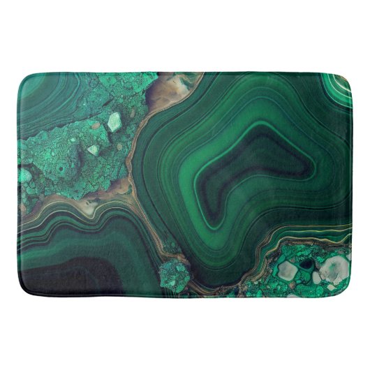 Tapis De Bain Mat de bain malachite (Devant)