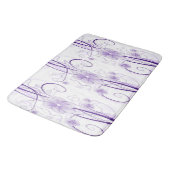 Tapis De Bain Mat de bain mauve Miriam (Angle)