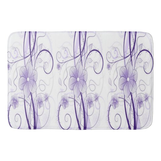 Tapis De Bain Mat de bain mauve Miriam (Devant)
