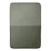 Tapis De Bain Mat de bain moderne Moss Green Split - Personnalis (devant Vertical)
