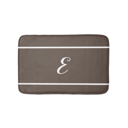 Tapis De Bain Mat de bain monogramme (Devant)