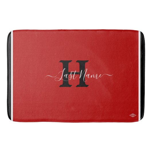 Tapis De Bain Mat de bain monogramme HAMbyWG (Devant)