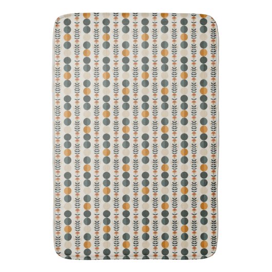 Tapis De Bain Mat de bain Motif Boho (devant Vertical)