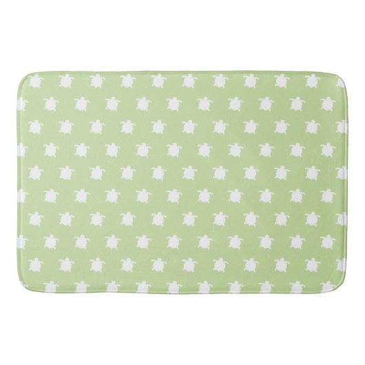 Tapis De Bain Mat de bain Motif de la tortue verte (Devant)