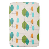 Tapis De Bain Mat de bain Motif rétro atomique mobile (devant Vertical)