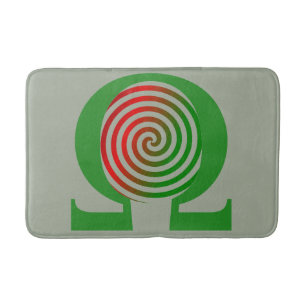 Tapis De Bain Mat de bain oméga
