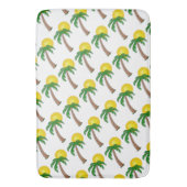 Tapis De Bain Mat de bain/palmiers et soleil (devant Vertical)