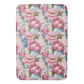 Tapis De Bain Mat de bain (Peony Bliss) RFPMDesigns ©️ 2024 (devant Vertical)