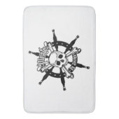 Tapis De Bain Mat de bain pirate (devant Vertical)