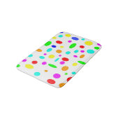 Tapis De Bain Mat de bain points de couleur (Angle)