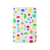 Tapis De Bain Mat de bain points de couleur (Devant (Vertical))