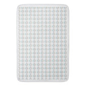 Tapis De Bain Mat de bain - Poisson scandinave (devant Vertical)