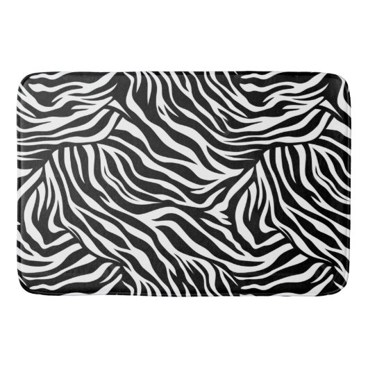Tapis De Bain Mat de bain Poster de animal Zebra (Devant)