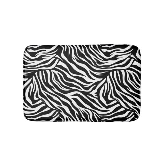 Tapis De Bain Mat de bain Poster de animal Zebra (Devant)