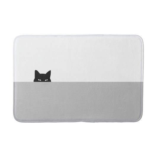 Tapis De Bain Mat de bain pour chat sournois (Devant)