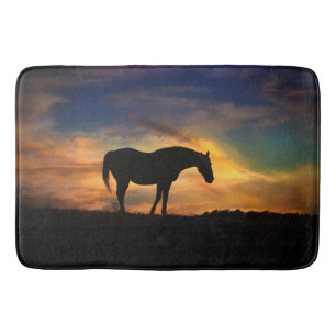 Tapis De Bain Mat de bain pour Cheval du Sud-Ouest