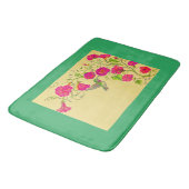 Tapis De Bain Mat de bain pour colibris rose (Angle)