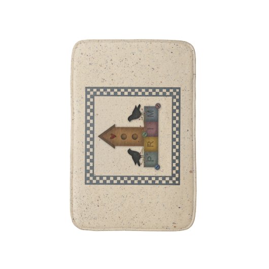 Tapis De Bain Mat de bain primitifs (Devant (Vertical))