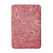 Tapis De Bain Mat de bain Red Hanky (Devant (Vertical))