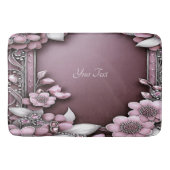 Tapis De Bain Mat de bain rose (Devant)